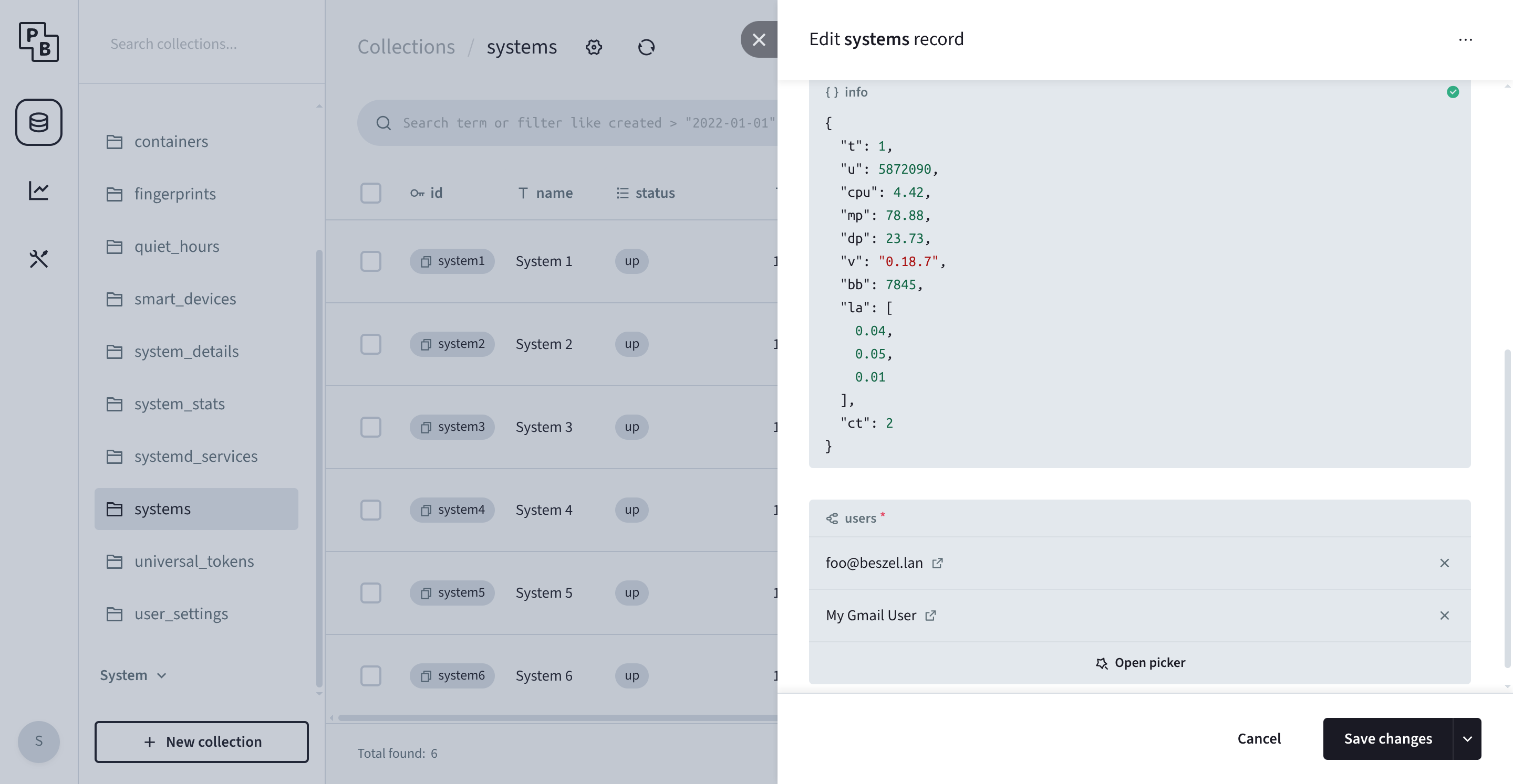 Beszel Assign User