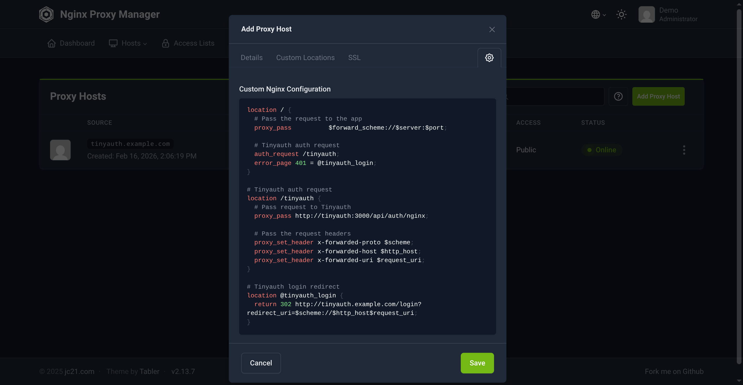 Whoami Host Advanced